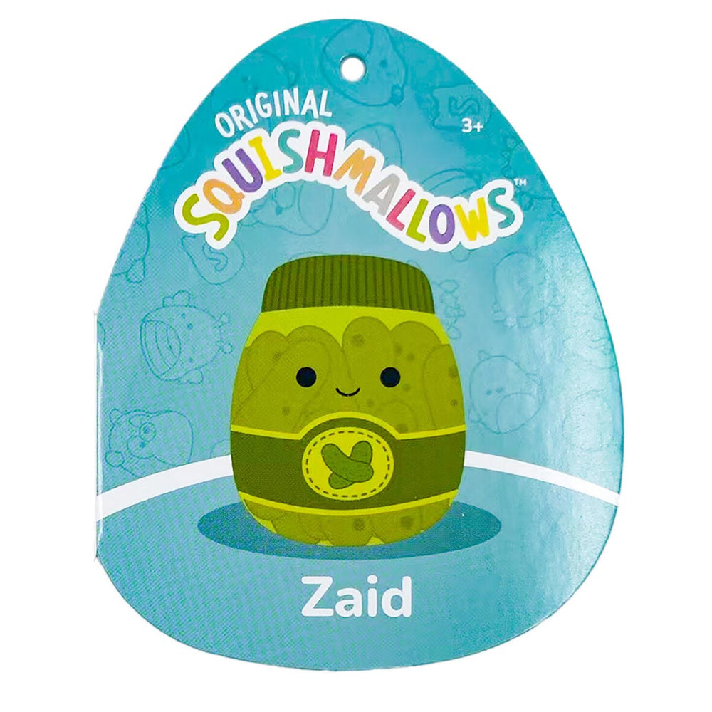 Squishmallows 14" Zaid the Green Pickle Jar | Jazwares / Squishmallows   Squad