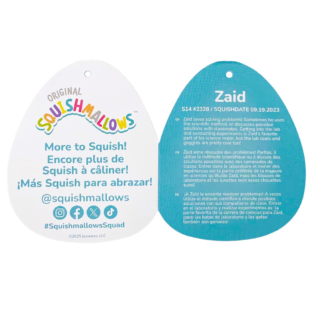 Squishmallows 14" Zaid the Green Pickle Jar | Jazwares / Squishmallows   Squad