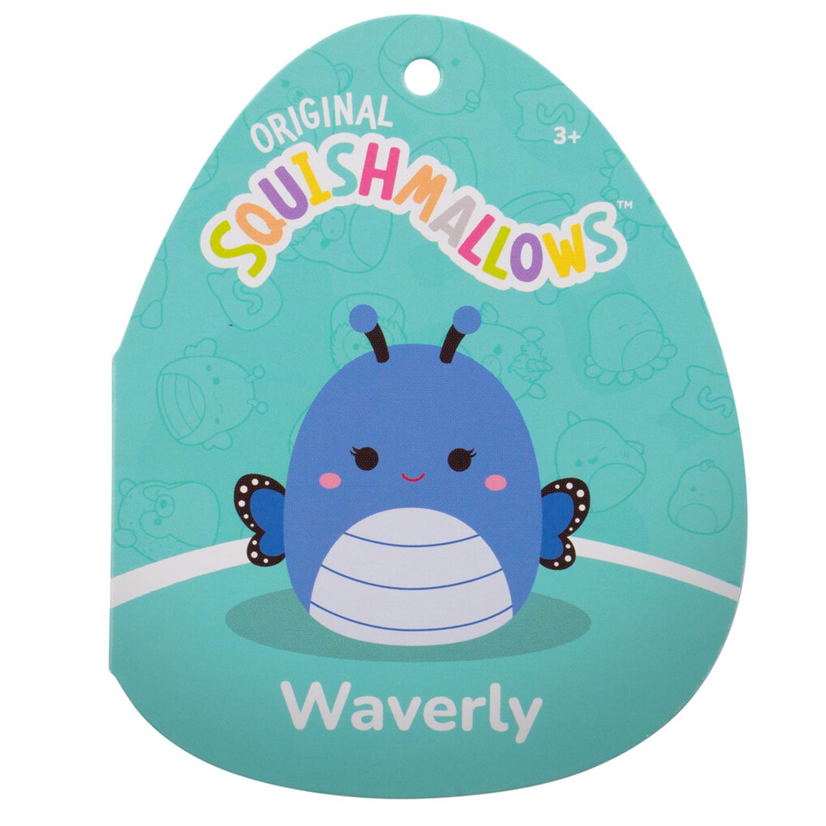 Squishmallows 14" Waverly the Blue Butterfly | Jazwares / Squishmallows   Squad