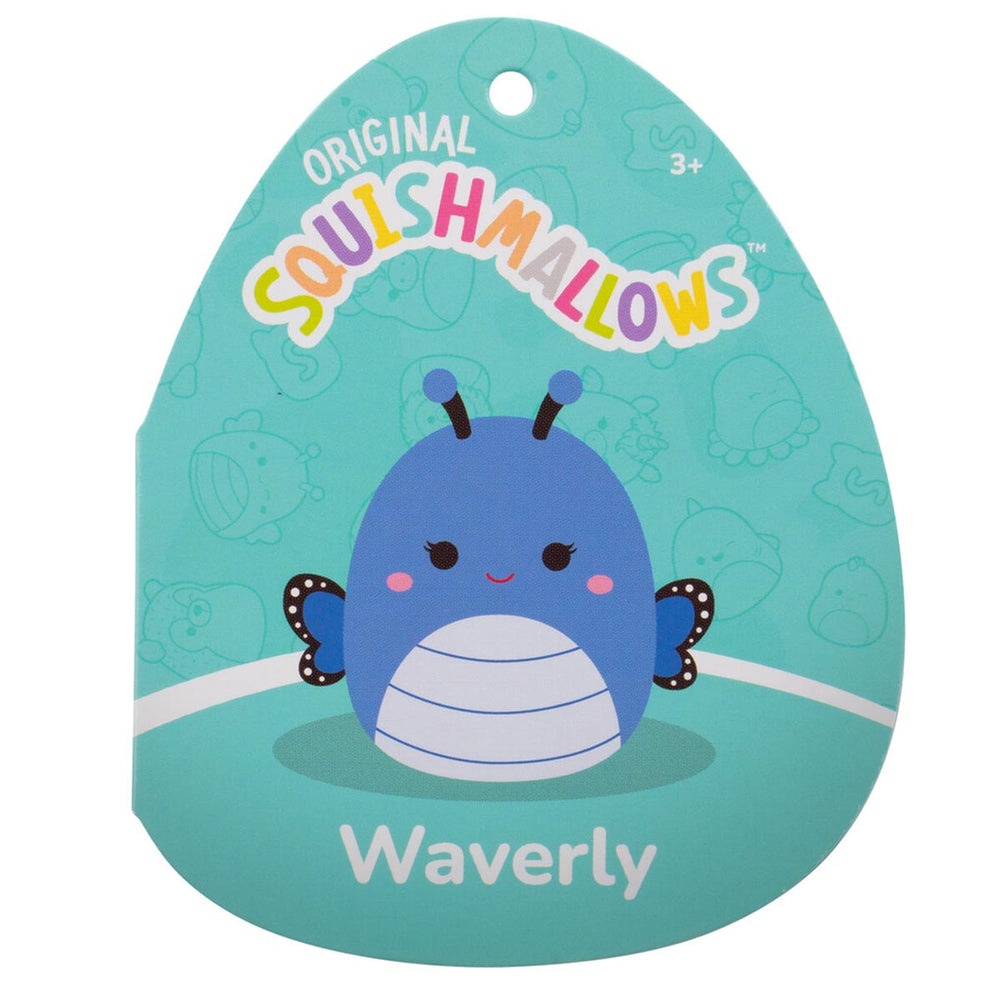 Squishmallows 14" Waverly the Blue Butterfly | Jazwares / Squishmallows   Squad