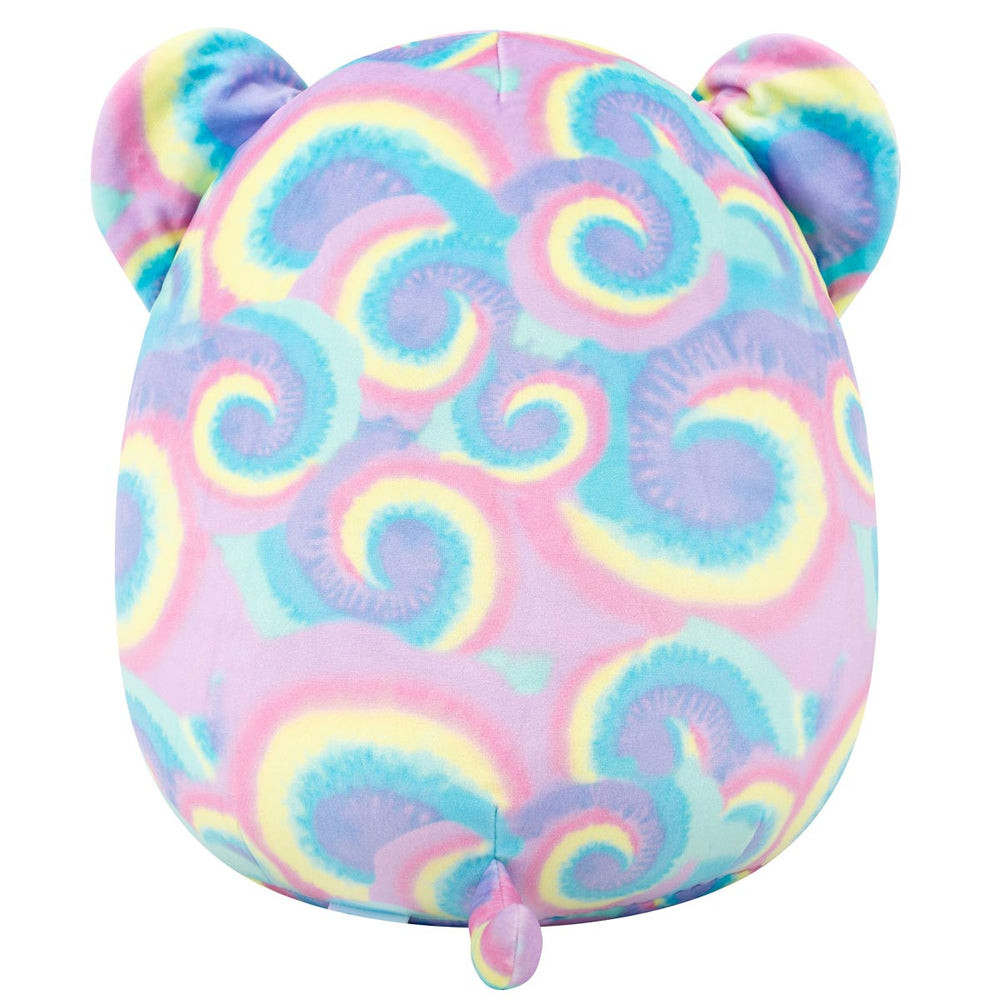 Squishmallows 12" Jonessa the Purple Psychedelic Tie-Dye Bear | Jazwares / Squishmallows   Squad