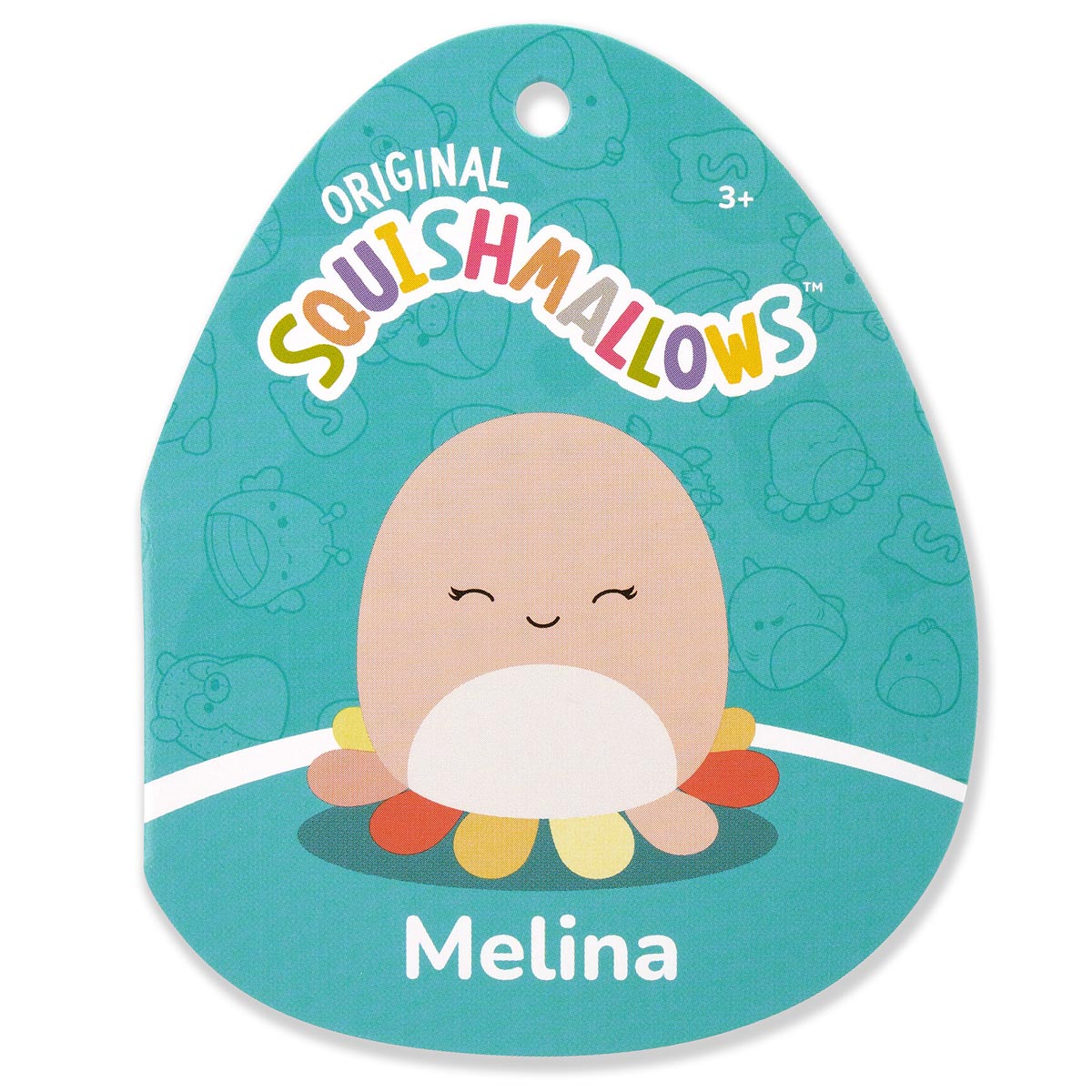 Squishmallows 12" Melina the Happy Peach Octopus | Jazwares / Squishmallows   Squad