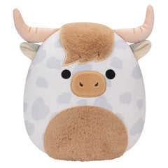 Squishmallows 12" Borsa Spotted Highland Cow | Jazwares / Squishmallows   Squad