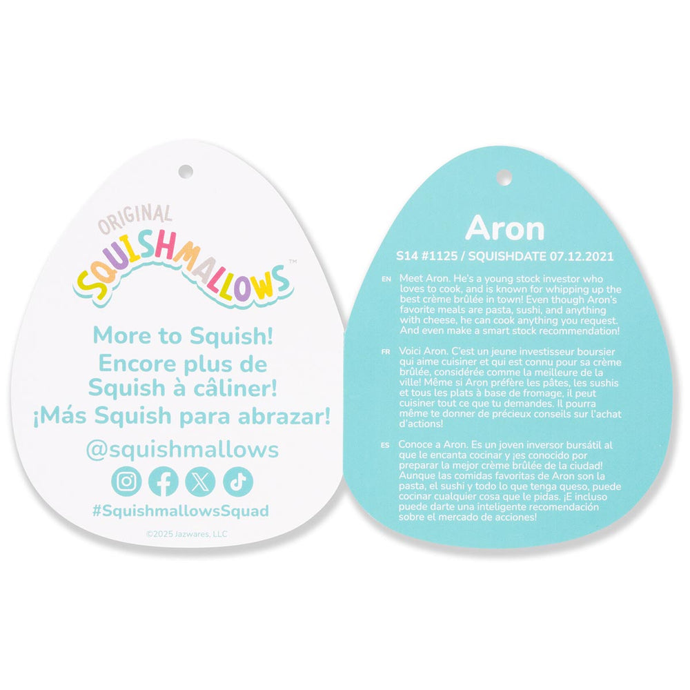 Squishmallows 14" Aron the Black Gorilla | Jazwares / Squishmallows   Squad