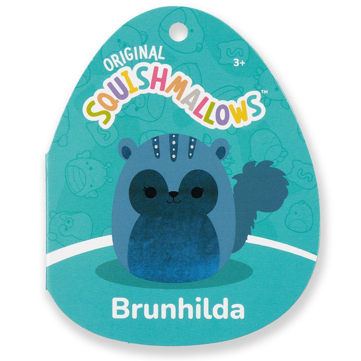 Squishmallows 14" Brunhilda the Blue Tonal Squirrel | Jazwares / Squishmallows   Squad