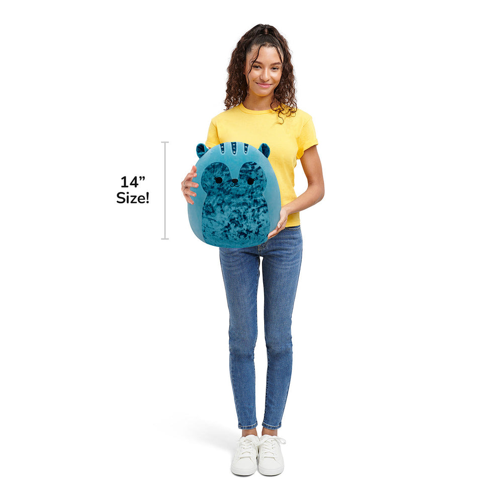 Squishmallows 14" Brunhilda the Blue Tonal Squirrel | Jazwares / Squishmallows   Squad