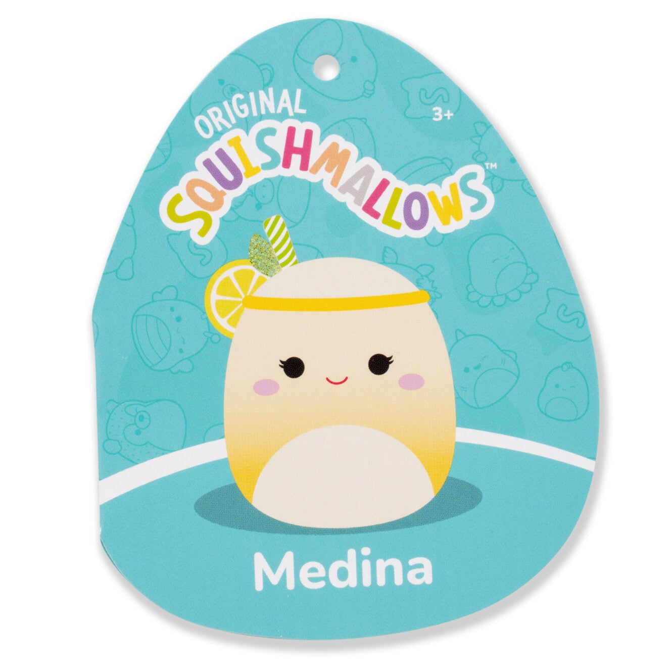 Squishmallows 20-Inch Medina the Yellow Lemonade Slushie | Jazwares / Squishmallows   Category|  Squad