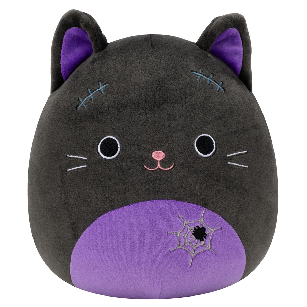 Squishmallows 8" Autumn the Black Cat with Purple Belly | Jazwares / Squishmallows   Squad
