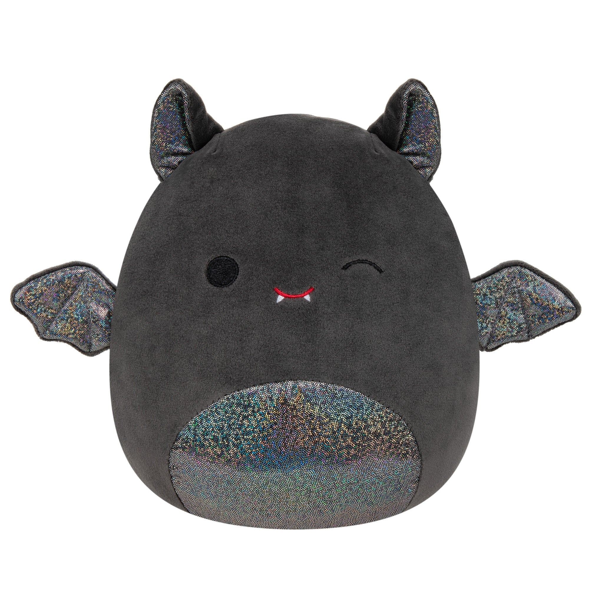 Squishmallows 8" Emily the Black Bat with Sparkly Belly | Jazwares / Squishmallows   Squad