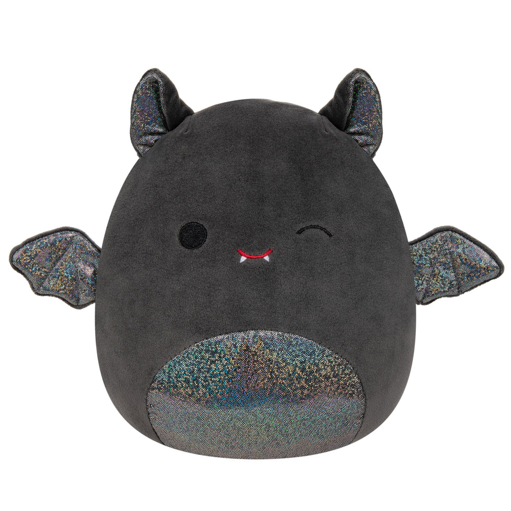 Squishmallows 8" Emily the Black Bat with Sparkly Belly | Jazwares / Squishmallows   Squad