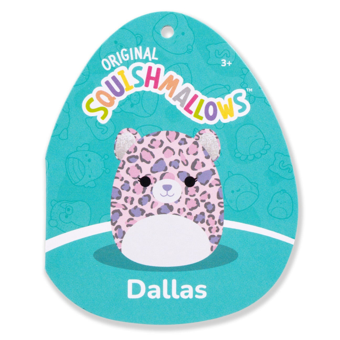 Squishmallows 12" Dallas Pink and Purple Leopard | Jazwares / Squishmallows   Squad