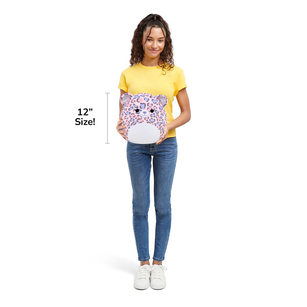 Squishmallows 12" Dallas Pink and Purple Leopard | Jazwares / Squishmallows   Squad