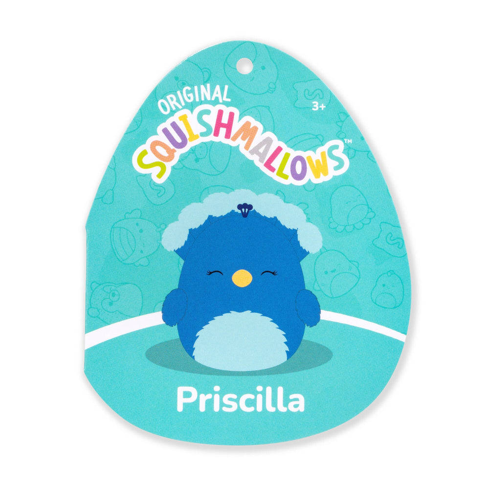 Squishmallows 16" Priscilla the Blue Peacock | Jazwares / Squishmallows   Squad