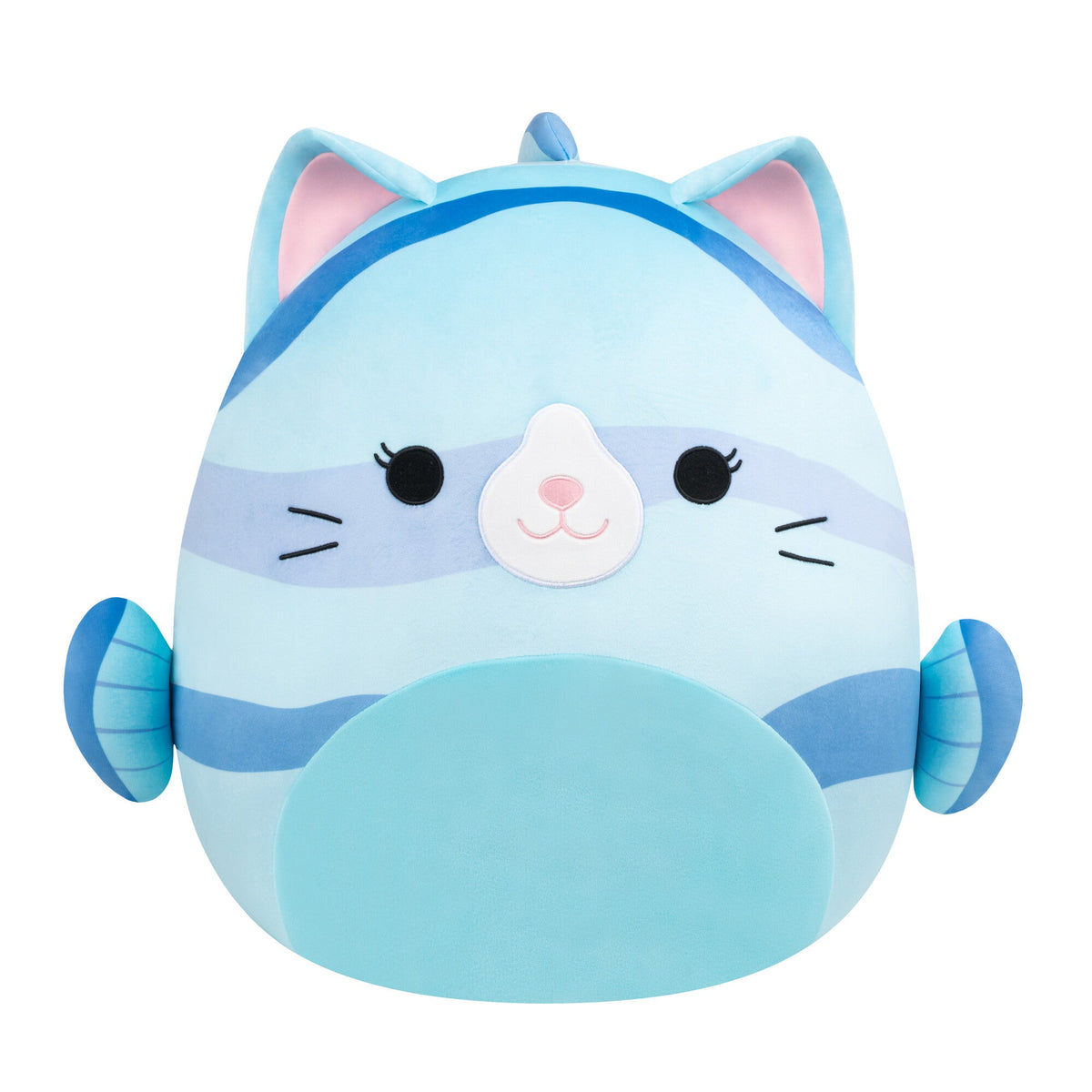 Squishmallows 20" Melinda the Blue Striped Cat Fish | Jazwares / Squishmallows   Category|  Squad