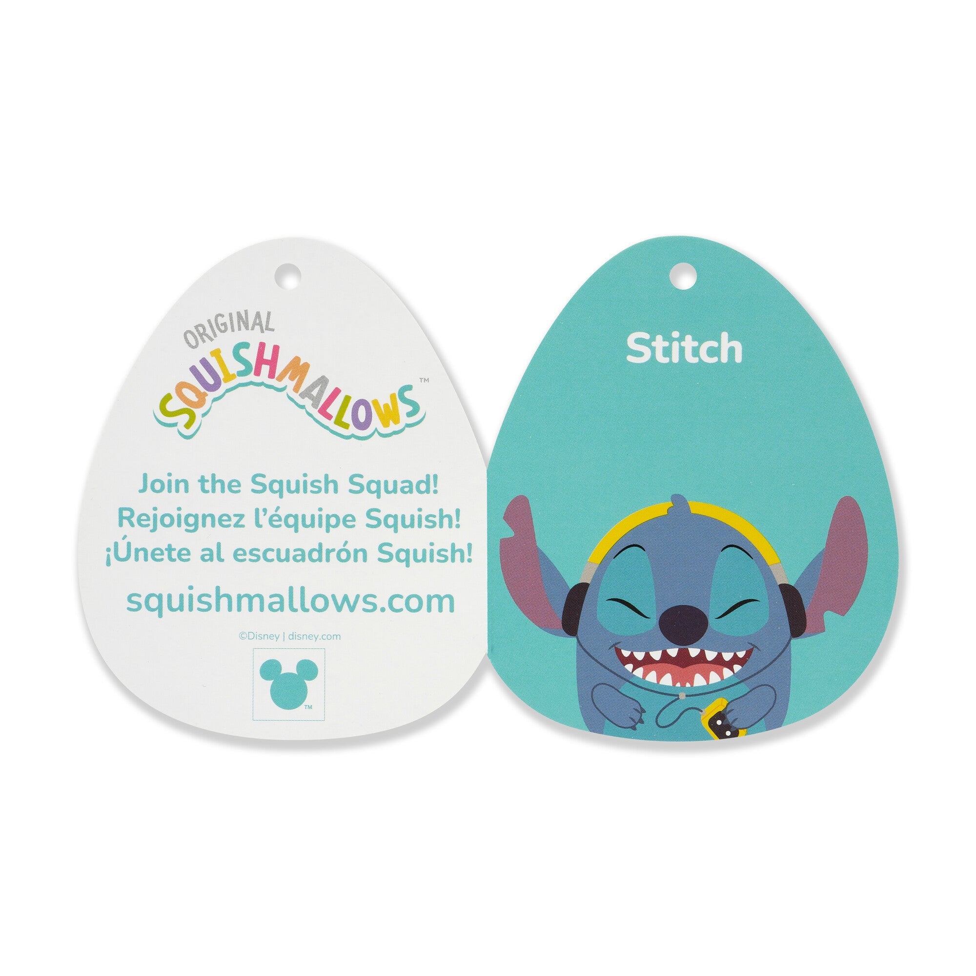 Squishmallows 14" Disney Stitch with Headphones | Jazwares / Squishmallows   Category|  Brand