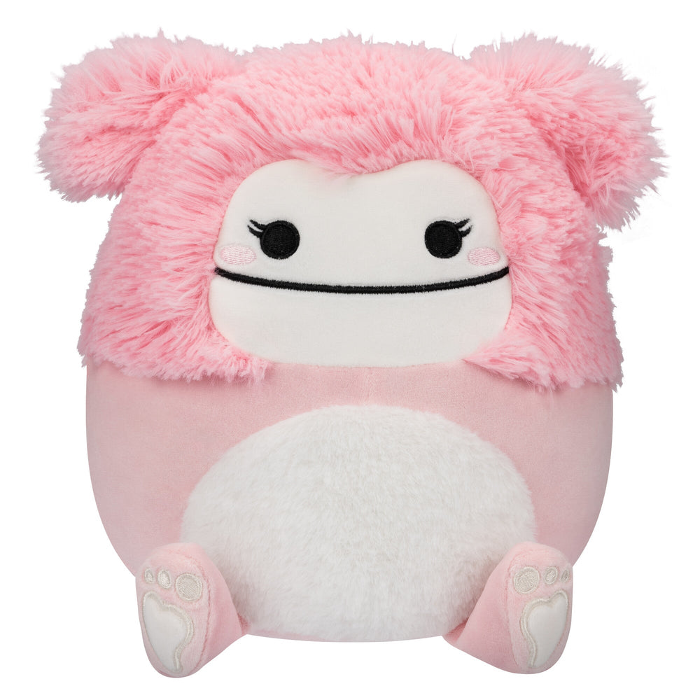 Squishmallows 8" Brina the Pink Bigfoot with Fuzzy Belly | Jazwares / Squishmallows   Squad