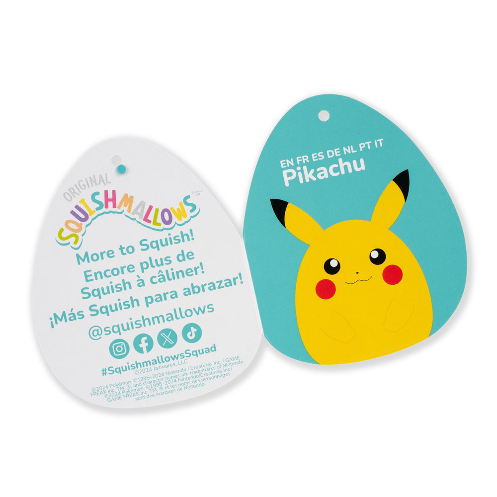 Squishmallows 3.5" Pokémon Pikachu Clip | Jazwares / Squishmallows   Category