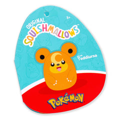 Squishmallows 3.5-Inch Pokémon Teddiursa Clip | Jazwares / Squishmallows   Category