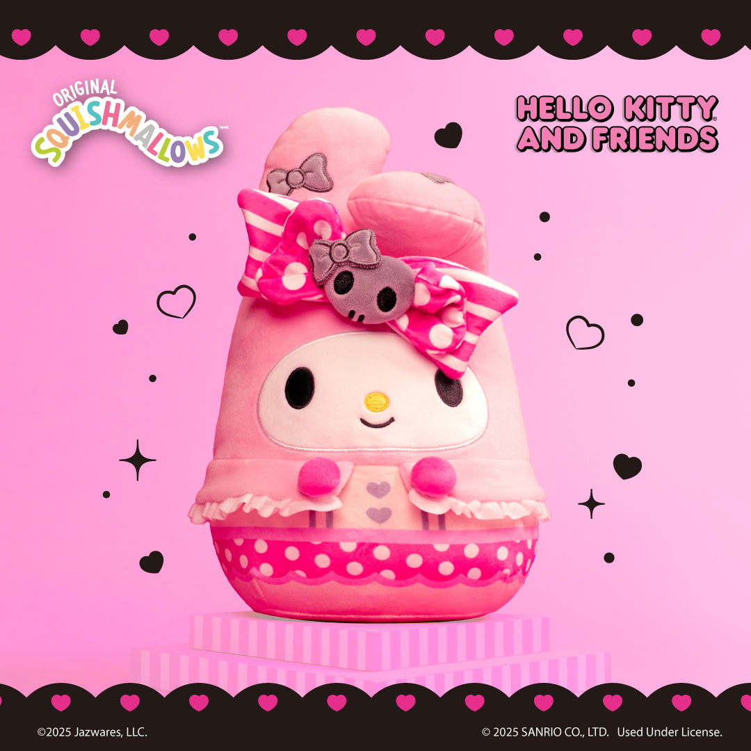 Hello Kitty and Friends 8" 50th Anniversary My Melody | Jazwares / Squishmallows   Brand