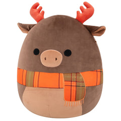 Squishmallows 16" Patterson the Moose with Orange Scarf | Jazwares / Squishmallows   Squad