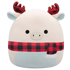Squishmallows 16" Matthew the White Moose with Glitter Antlers | Jazwares / Squishmallows   Squad