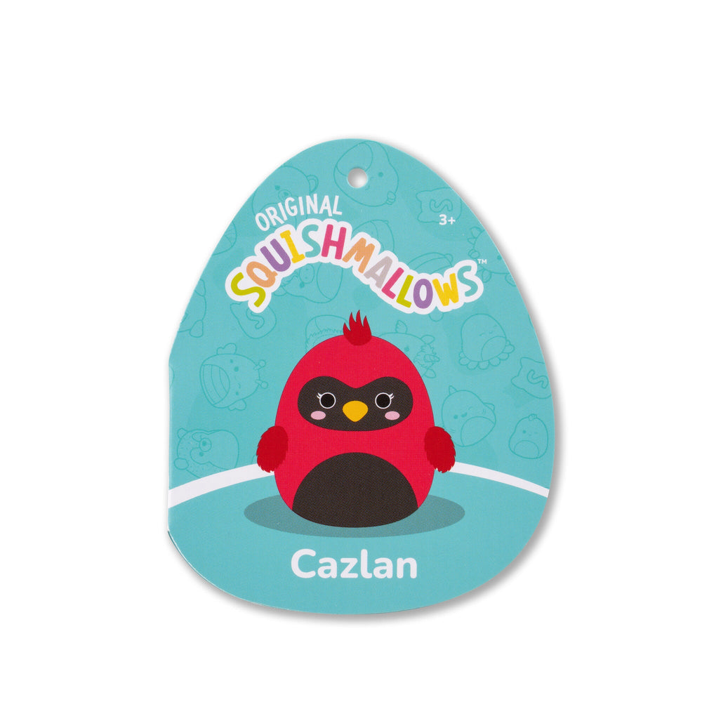 Squishmallows 8" Cazlan the Red Cardinal | Jazwares / Squishmallows   Squad