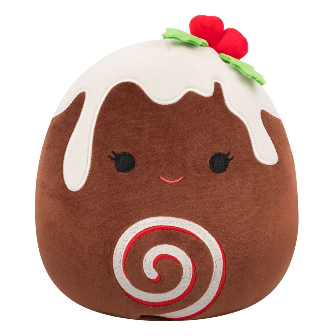 Squishmallows 8" Fleur the Yule Log with Holly | Jazwares / Squishmallows   Squad