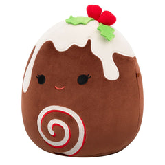 Squishmallows 8" Fleur the Yule Log with Holly | Jazwares / Squishmallows   Squad