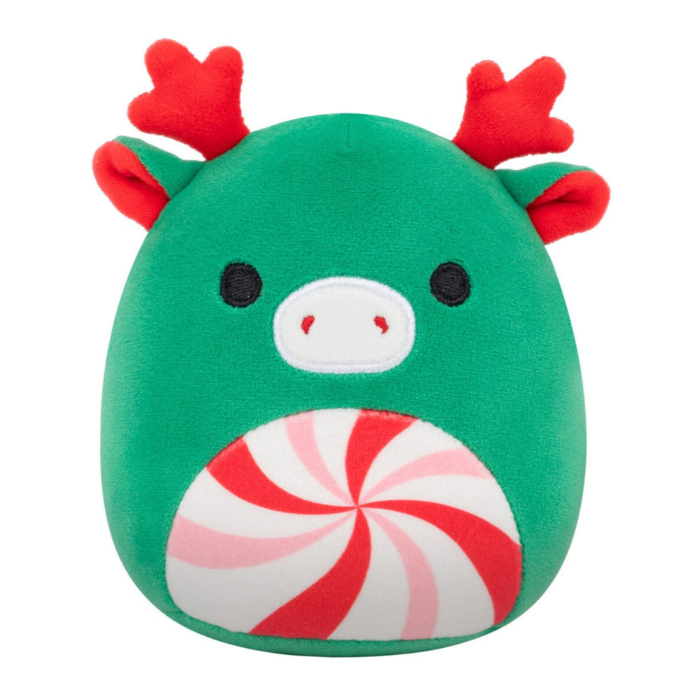 Squishmallows 5" Zumir the Green Moose with Peppermint Swirl Belly | Jazwares / Squishmallows   Squad