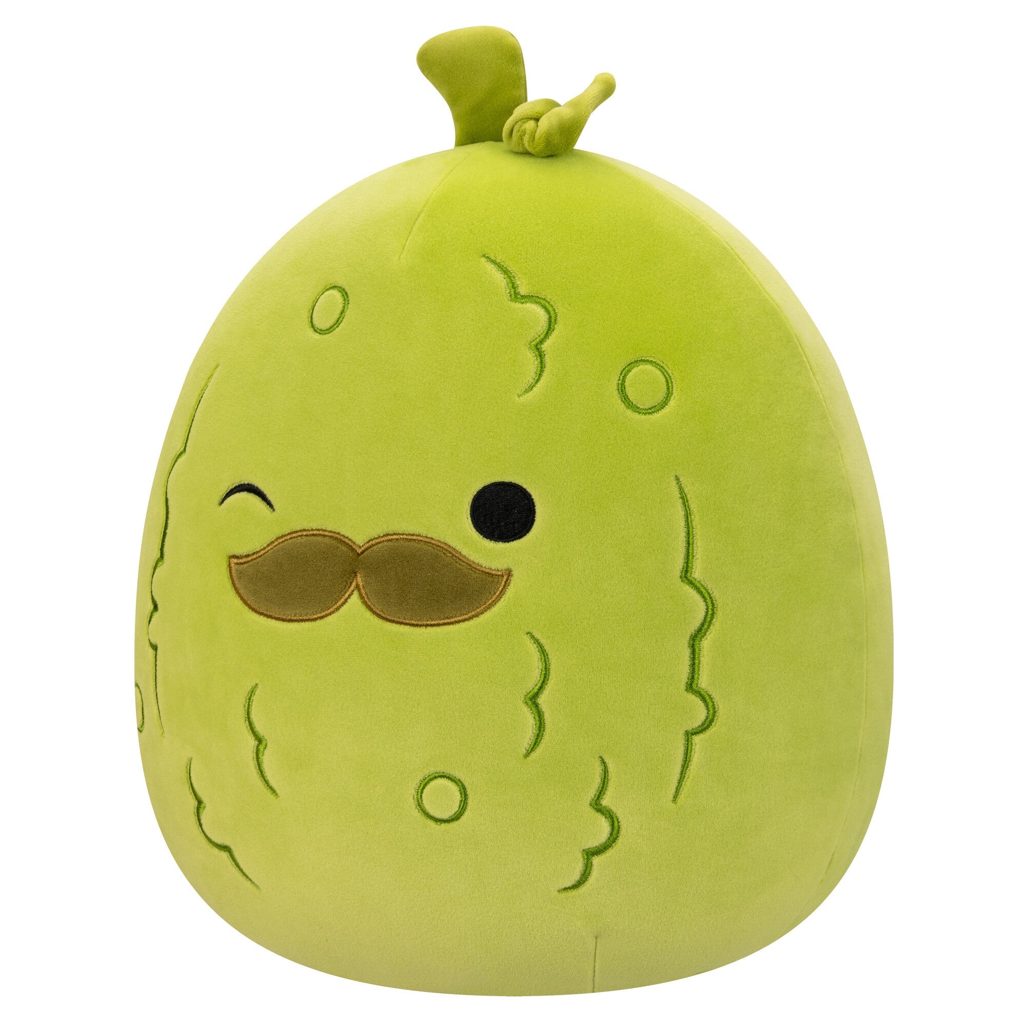 Squishmallows 12" Charles Pickle with Mustache | Jazwares / Squishmallows   Squad