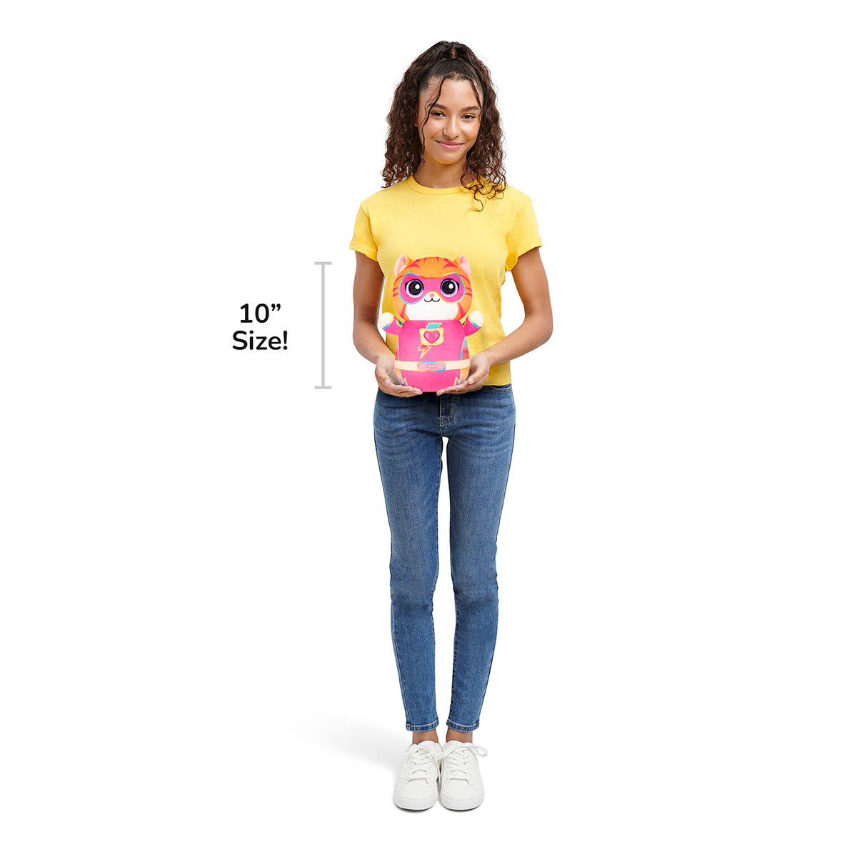 Squishmallows Disney SuperKitties 10" Ginny HugMees | Jazwares / Squishmallows   Brand