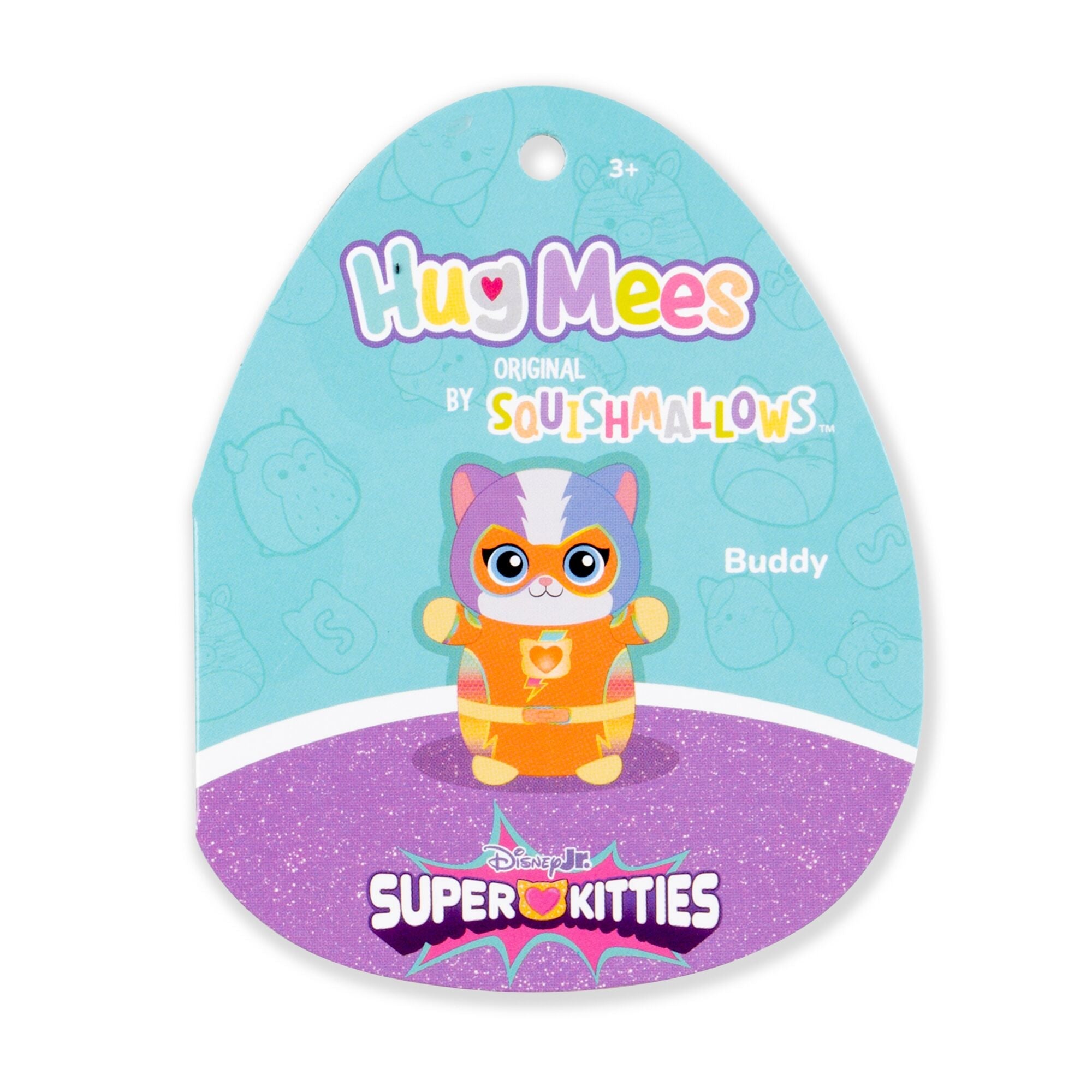 Squishmallows Disney SuperKitties 10" Buddy HugMees | Jazwares / Squishmallows   Brand