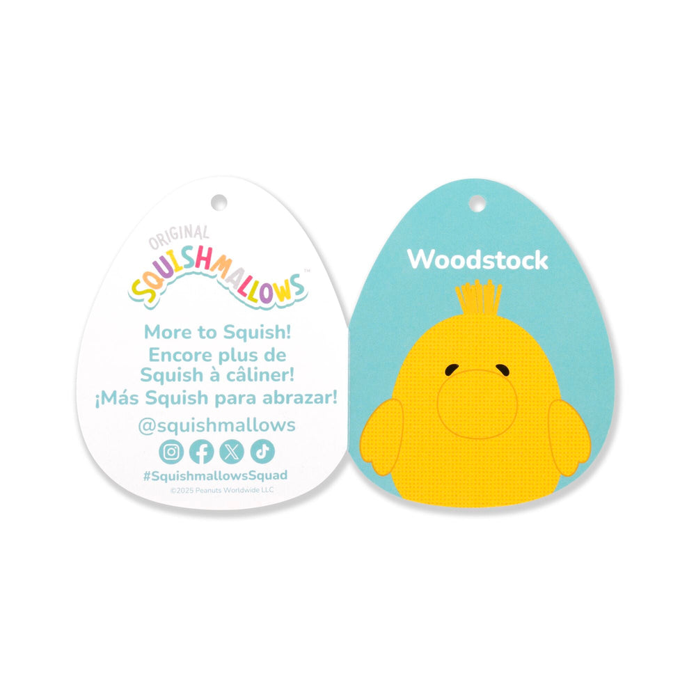 Squishmallows Peanuts 75th Anniversary 8" Comic Style Woodstock | Jazwares / Squishmallows   Category|  Brand