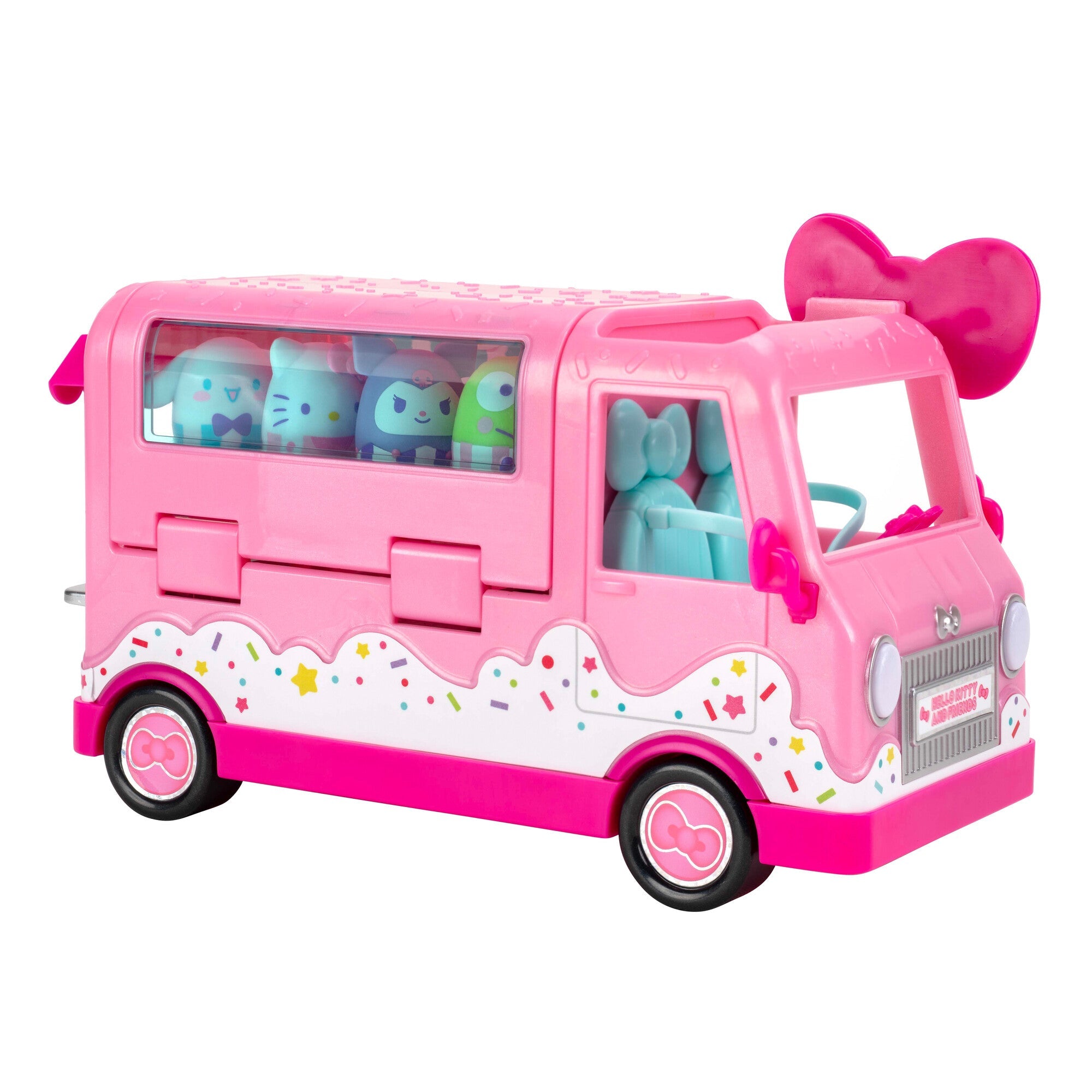 Squish-a-longs Hello Kitty Cafe Truck Playset | Jazwares / Squishmallows   Brand
