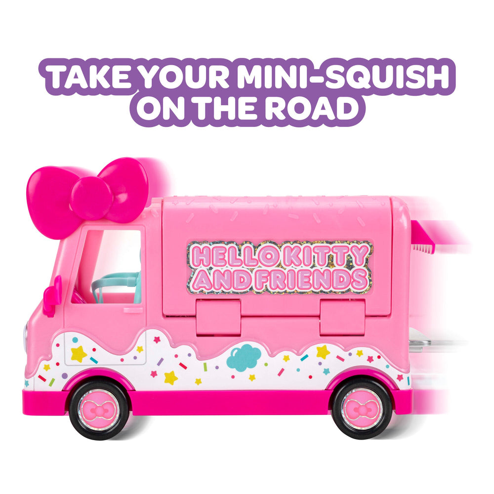 Squish-a-longs Hello Kitty Cafe Truck Playset | Jazwares / Squishmallows   Brand