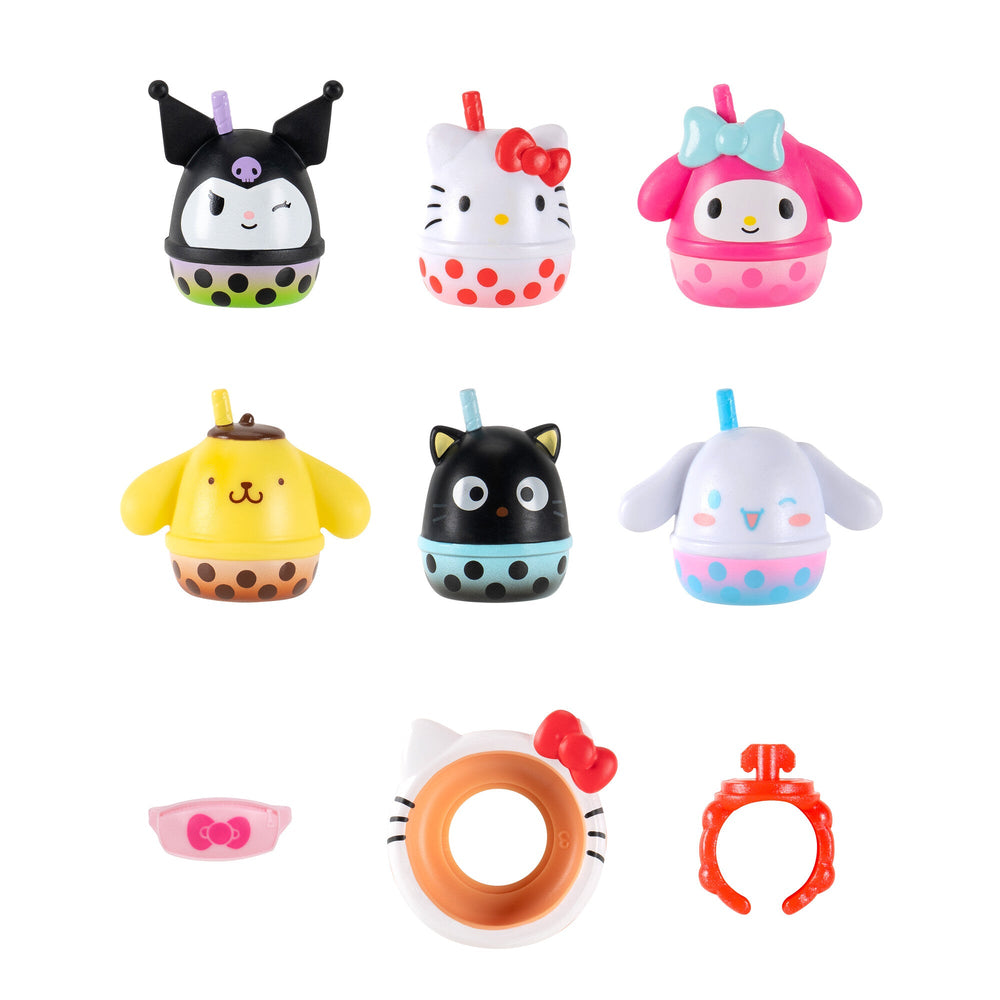 Squish-a-longs Hello Kitty and Friends Boba 6-Pack | Jazwares / Squishmallows   Category|  Brand