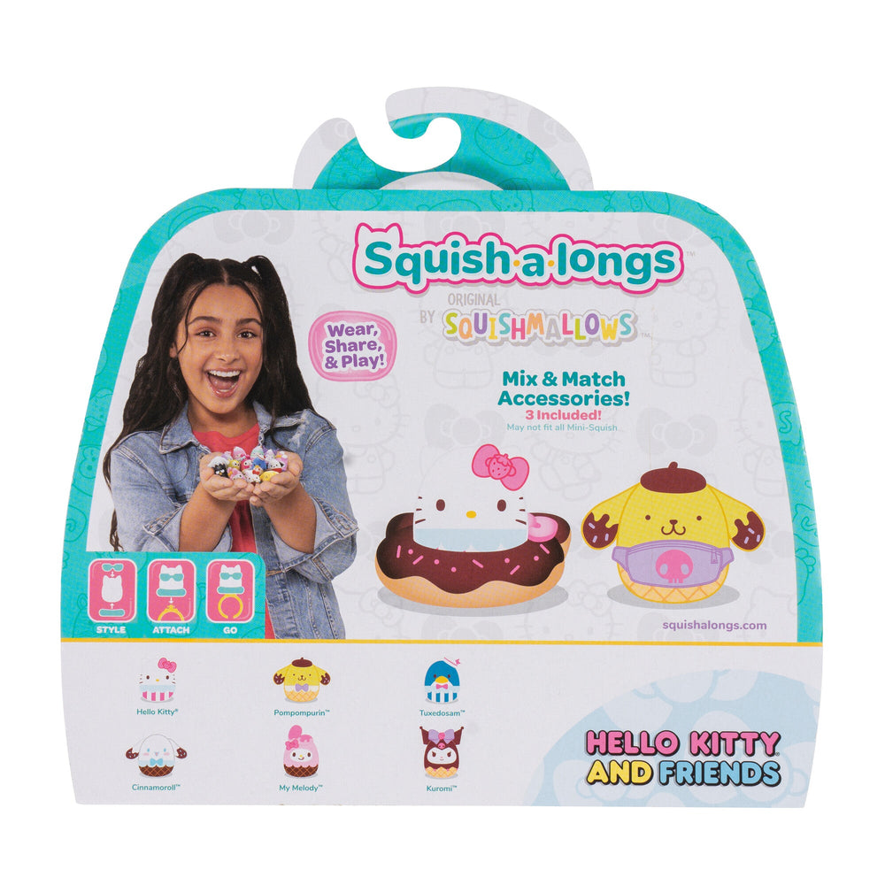 Squish-a-longs Hello Kitty and Friends Ice Cream 6-Pack | Jazwares / Squishmallows   Category|  Brand