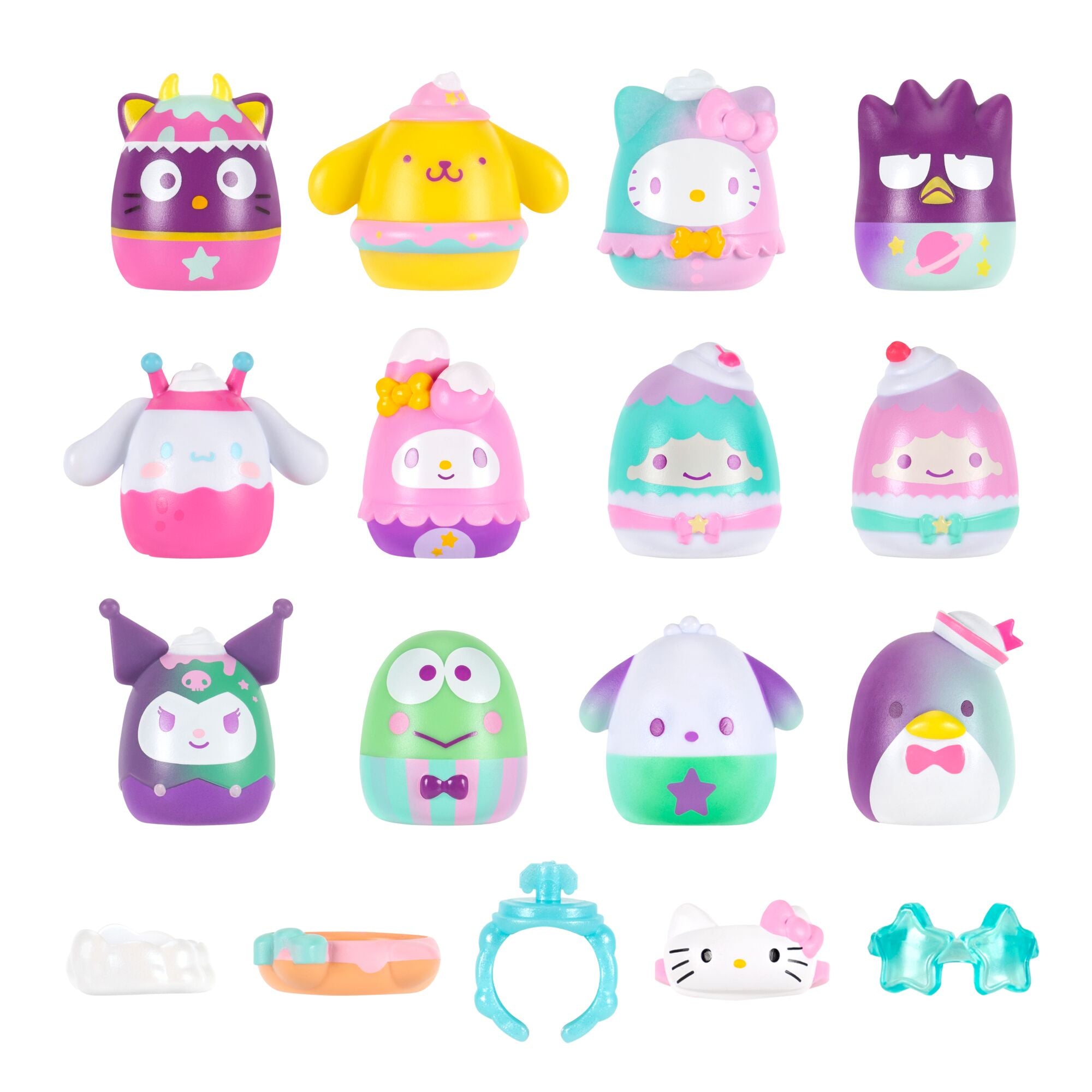 Squish-a-longs Hello Kitty and Friends Dreamland 12-Pack | Jazwares / Squishmallows   Brand