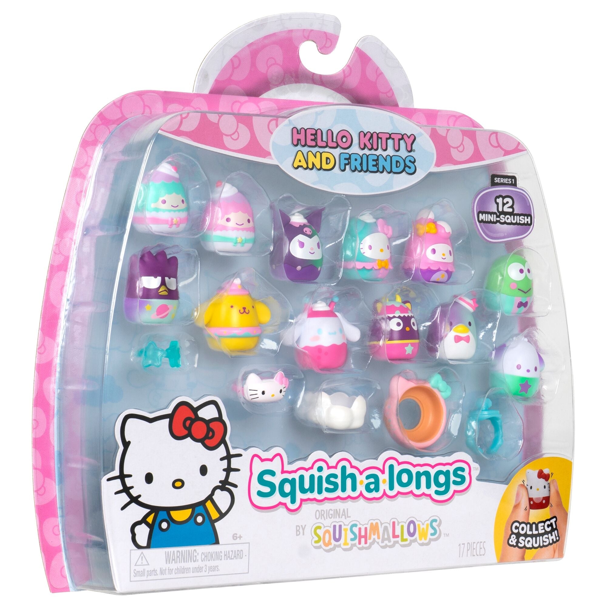 Squish-a-longs Hello Kitty and Friends Dreamland 12-Pack | Jazwares / Squishmallows   Brand