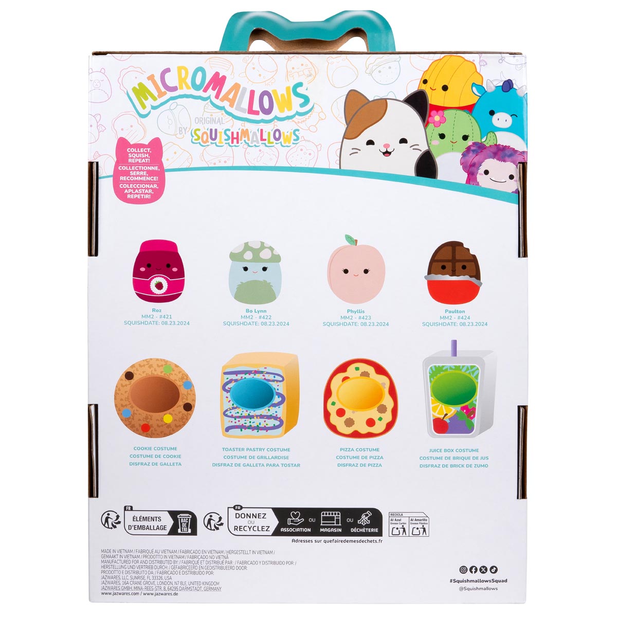Micromallows Snack Machine Deluxe Accessory Set | Jazwares / Squishmallows   Category|  Brand