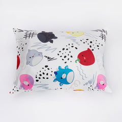 "Squish Vibes" White SquishPillow Pillowcase (Standard) / Squishmallows   Category