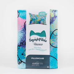 "'Mallow Nights" Blue SquishPillow Pillowcase (Standard) / Squishmallows   Category