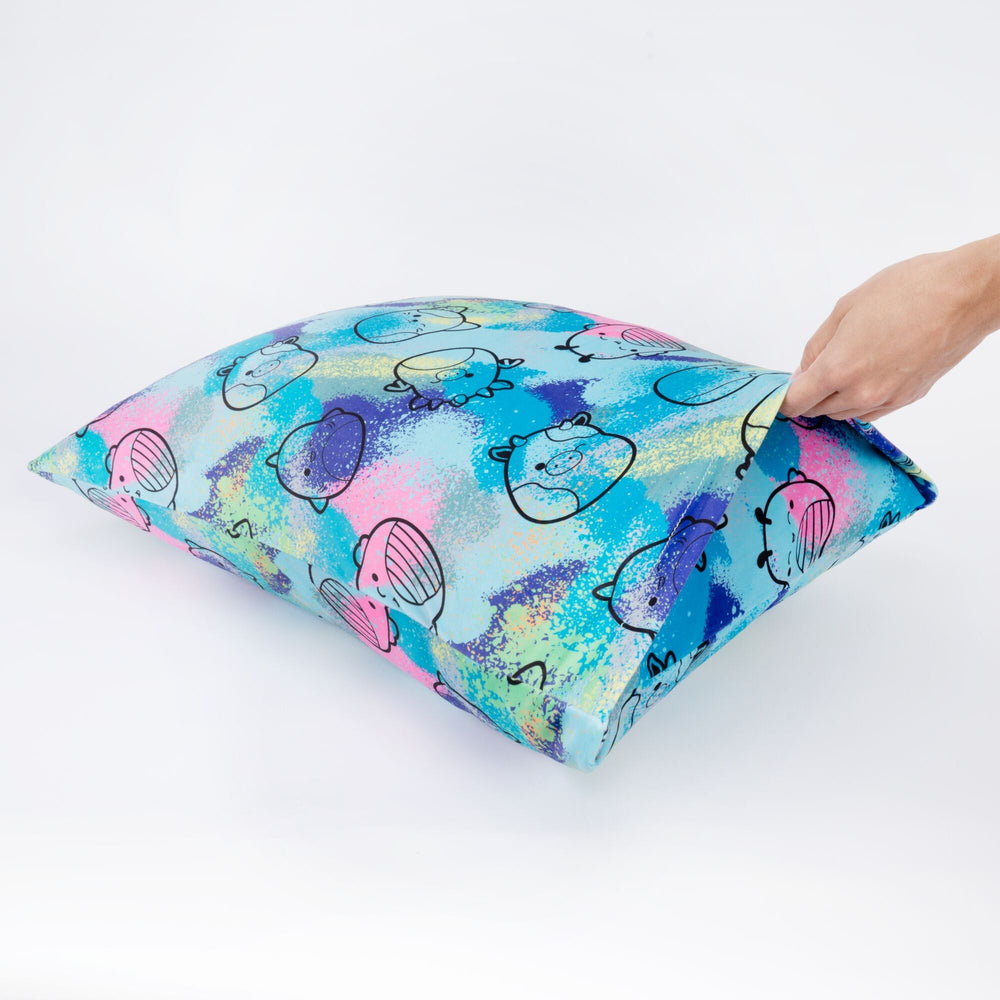 "'Mallow Nights" Blue SquishPillow Pillowcase (Standard) / Squishmallows   Category