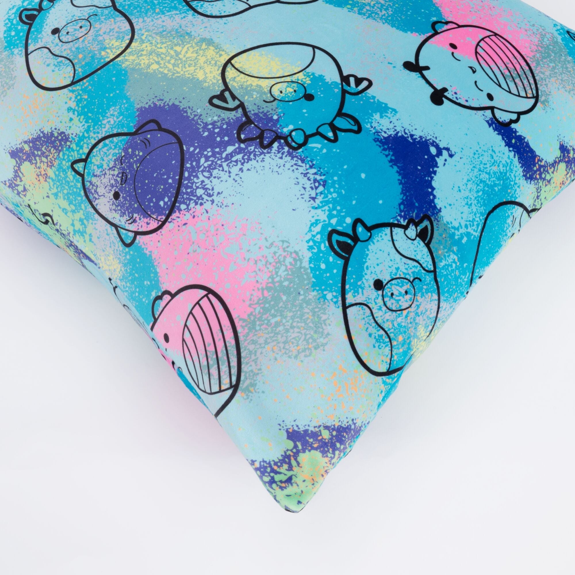 "'Mallow Nights" Blue SquishPillow Pillowcase (Standard) / Squishmallows   Category