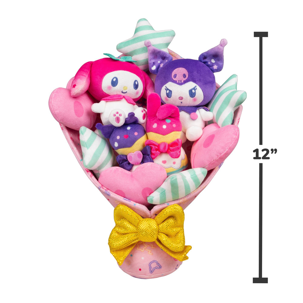 Hello Kitty and Friends 12" My Melody and Kuromi Anniversary Plush Bouquet | Jazwares / Squishmallows   Category