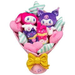Hello Kitty and Friends 12" My Melody and Kuromi Anniversary Plush Bouquet | Jazwares / Squishmallows   Category