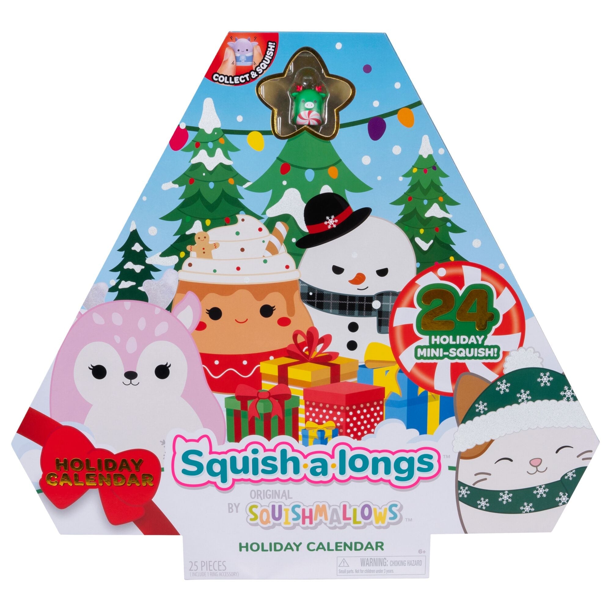 Squish-a-longs Holiday Countdown Calendar | Jazwares / Squishmallows   Brand