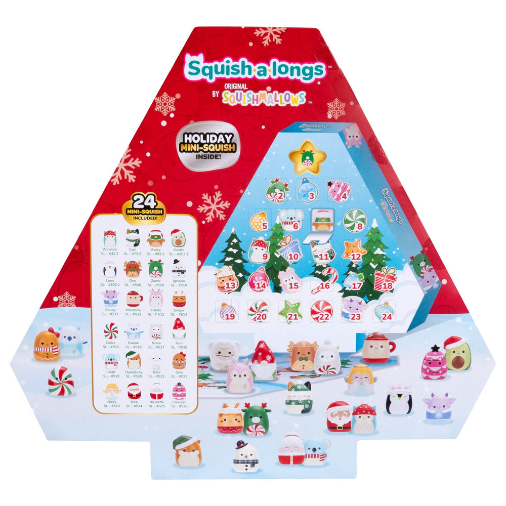 Squish-a-longs Holiday Countdown Calendar | Jazwares / Squishmallows   Brand
