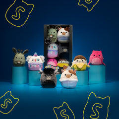 Micromallows Select Series 6-Pack - Ronnie, Junie, X. Axis, Ennis, Martha, Lake | Jazwares / Squishmallows   Category|  Brand