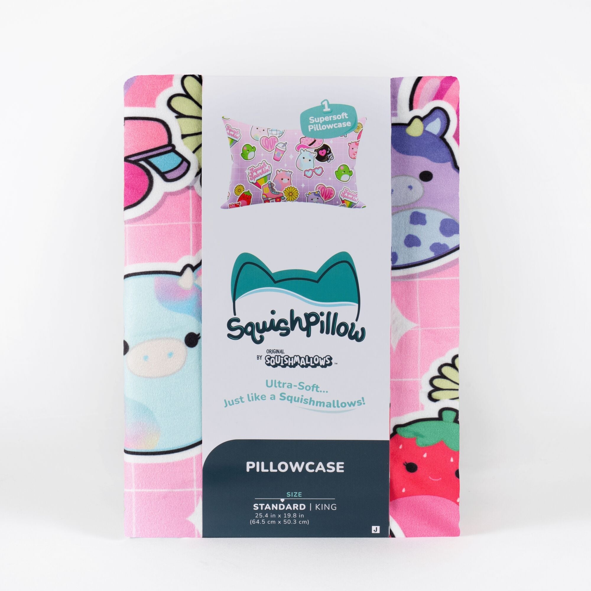 SquishPillow Pillowcase Squish Sparkle | Jazwares / Squishmallows   Category